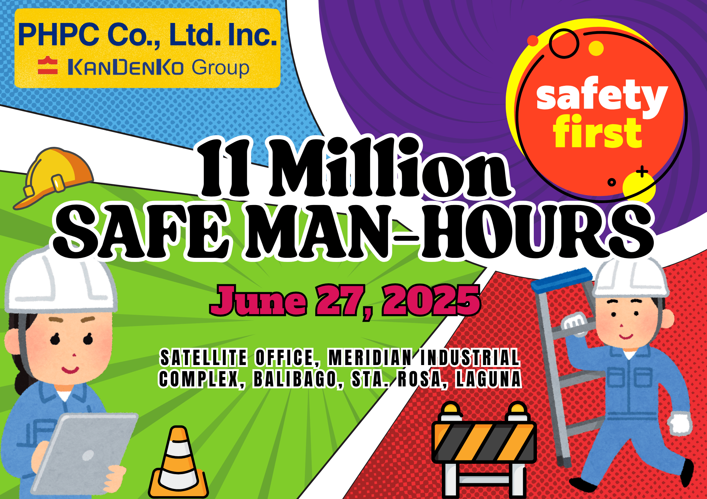 11 Million Safe Man-hours